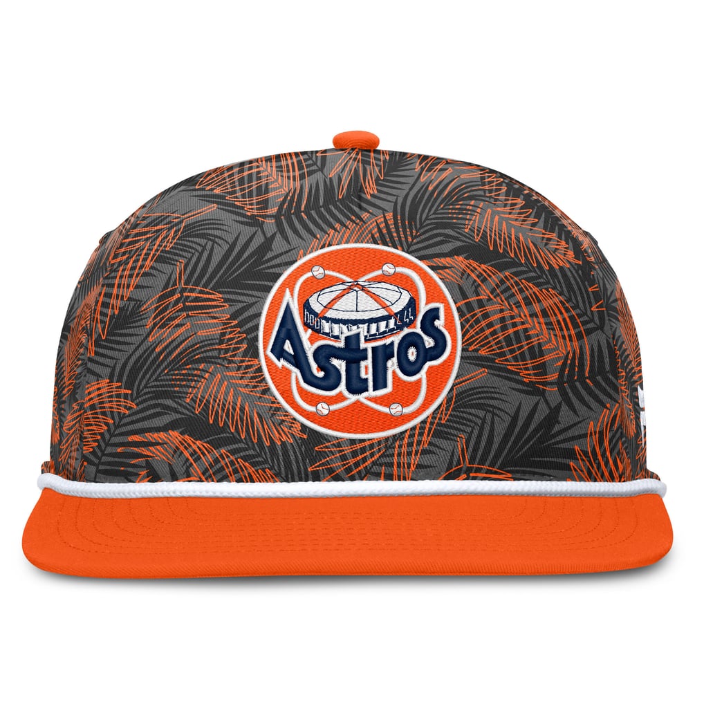 Houston Astros Fanatics Spring Training Moon Golfer Adjustable Hat - Gray/Orange